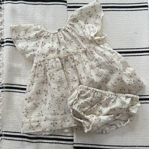 Zara baby dress and bloomers